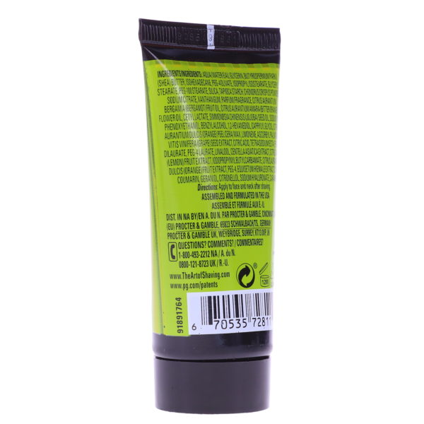 The Art of Shaving After-Shave Balm Travel Size Bergamot & Neroli 1 oz