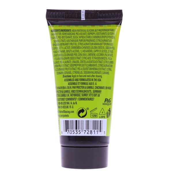 The Art of Shaving After-Shave Balm Travel Size Bergamot & Neroli 1 oz