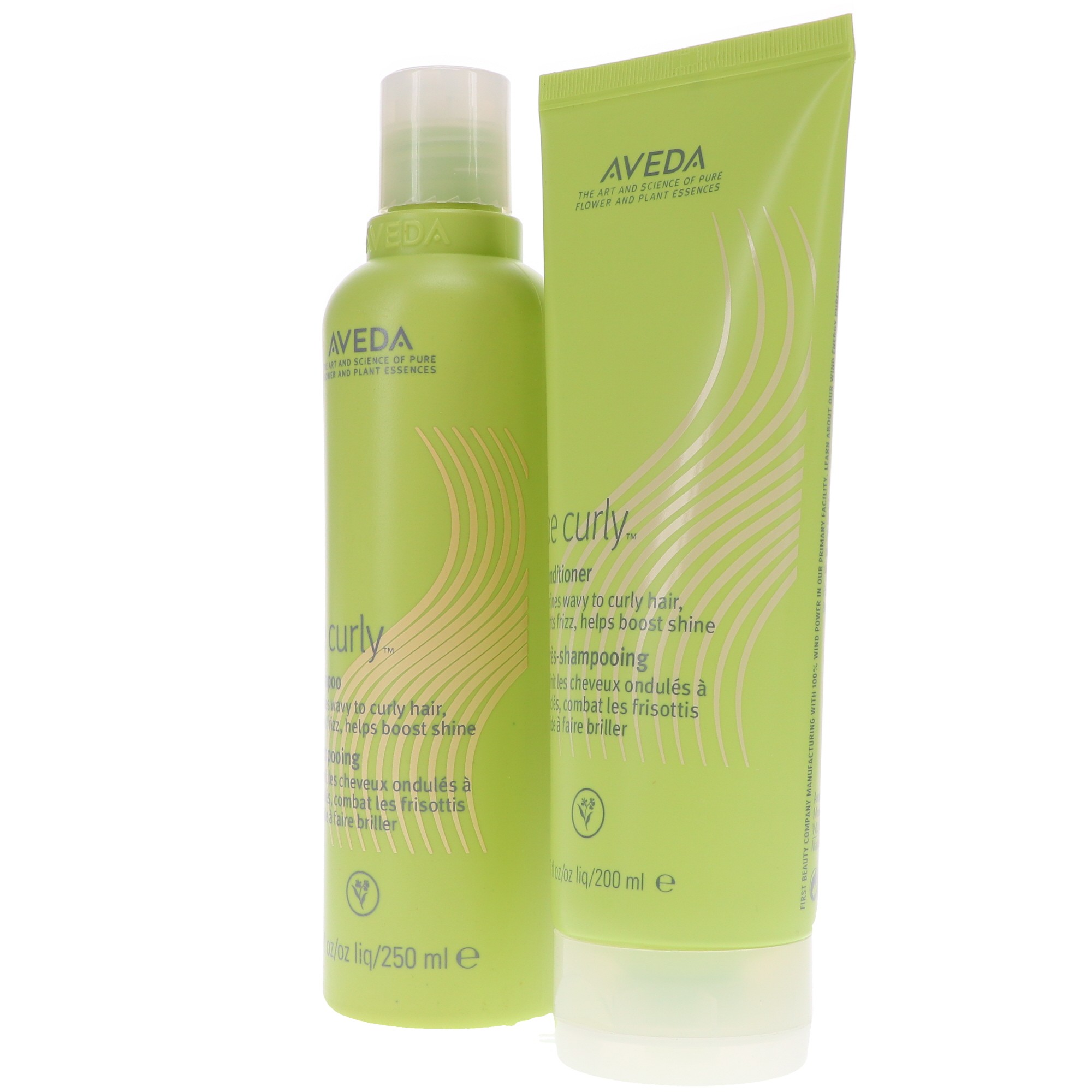 Aveda Be Curly Shampoo 8.5 oz & Be Curly Conditioner 6.7 oz Combo Pack
