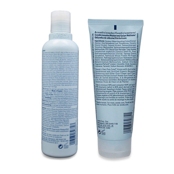 Aveda Smooth Infusion Shampoo 8.5 Oz & Conditioner 6.7 oz.