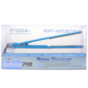 BaBylissPRO Nano Titanium Ultra-Thin Straightening Iron 1 1/2 Inch