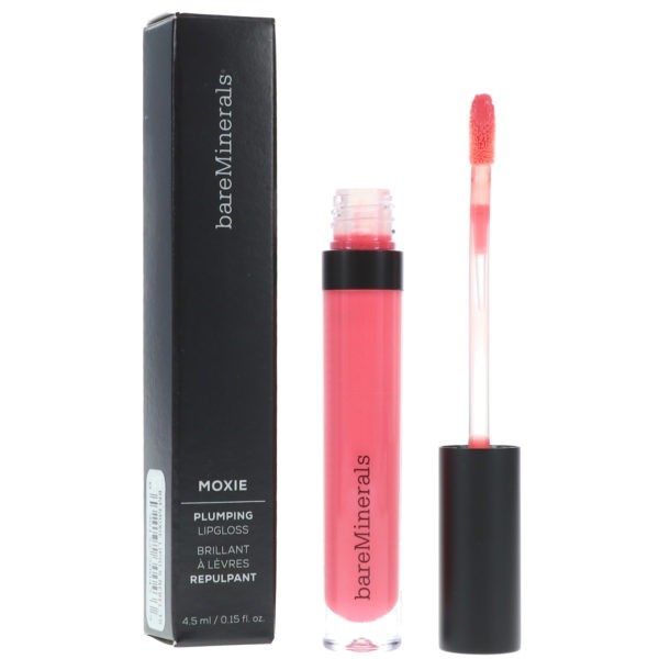 bareMinerals Moxie Plumping Lip Gloss Rebel 0.15 oz