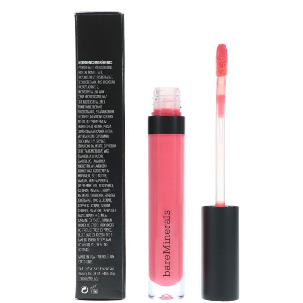 bareMinerals Moxie Plumping Lip Gloss Rebel 0.15 oz