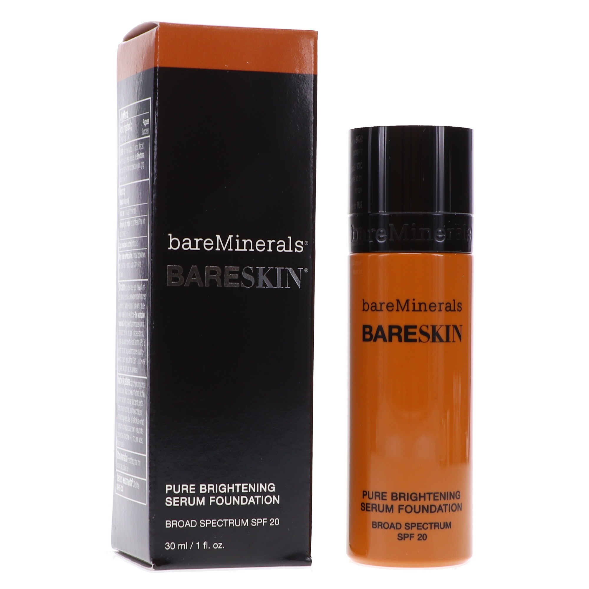 bareMinerals Bareskin Pure Brightening Serum Foundation Bare Almond 1 Oz