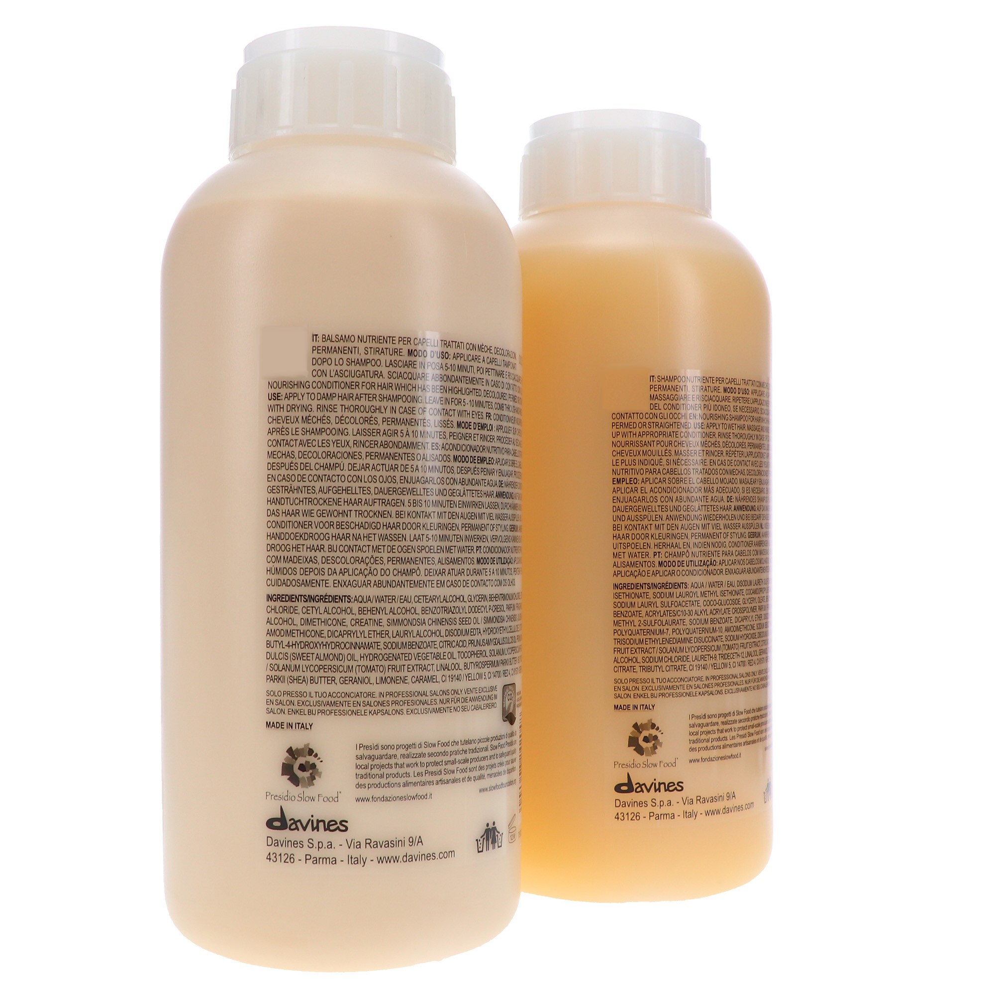 Davines NOUNOU Nourishing Shampoo 33.8 oz & NOUNOU Nourishing