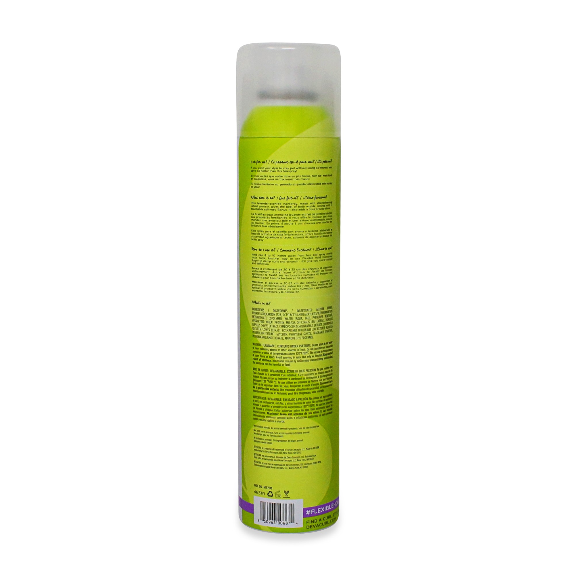 DevaCurl Flexible Hold Hair Spray 10 Oz