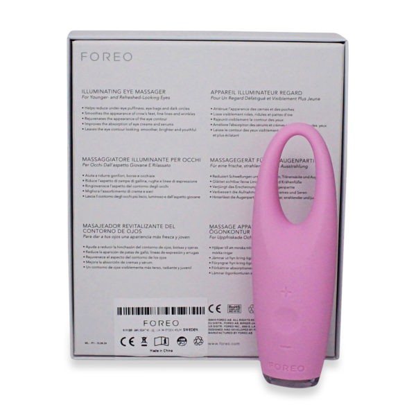 FOREO IRIS Illuminating Eye Massager Petal Pink