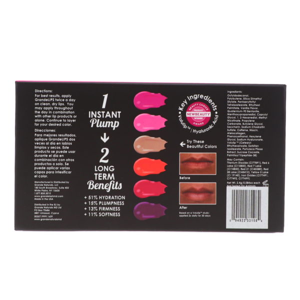 GrandeLash GrandeLips Colors Trio Gift Box