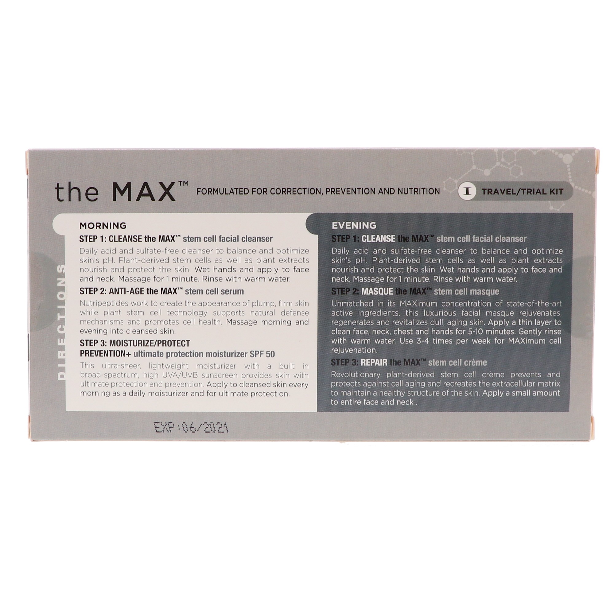 IMAGE Skincare The MAX Trial Travel Kit to Correct Prevent Nurture