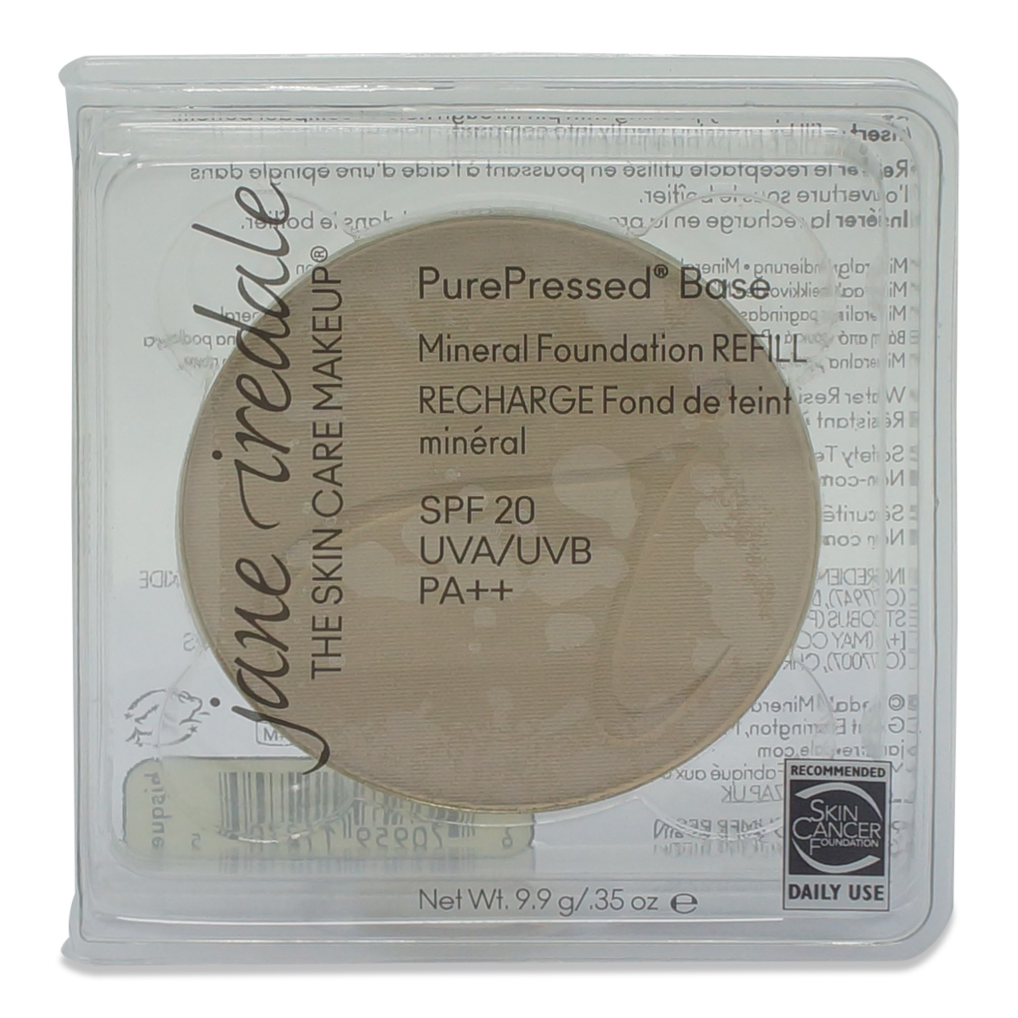 jane iredale PurePressed Base Refill Bisque 0.35 Oz