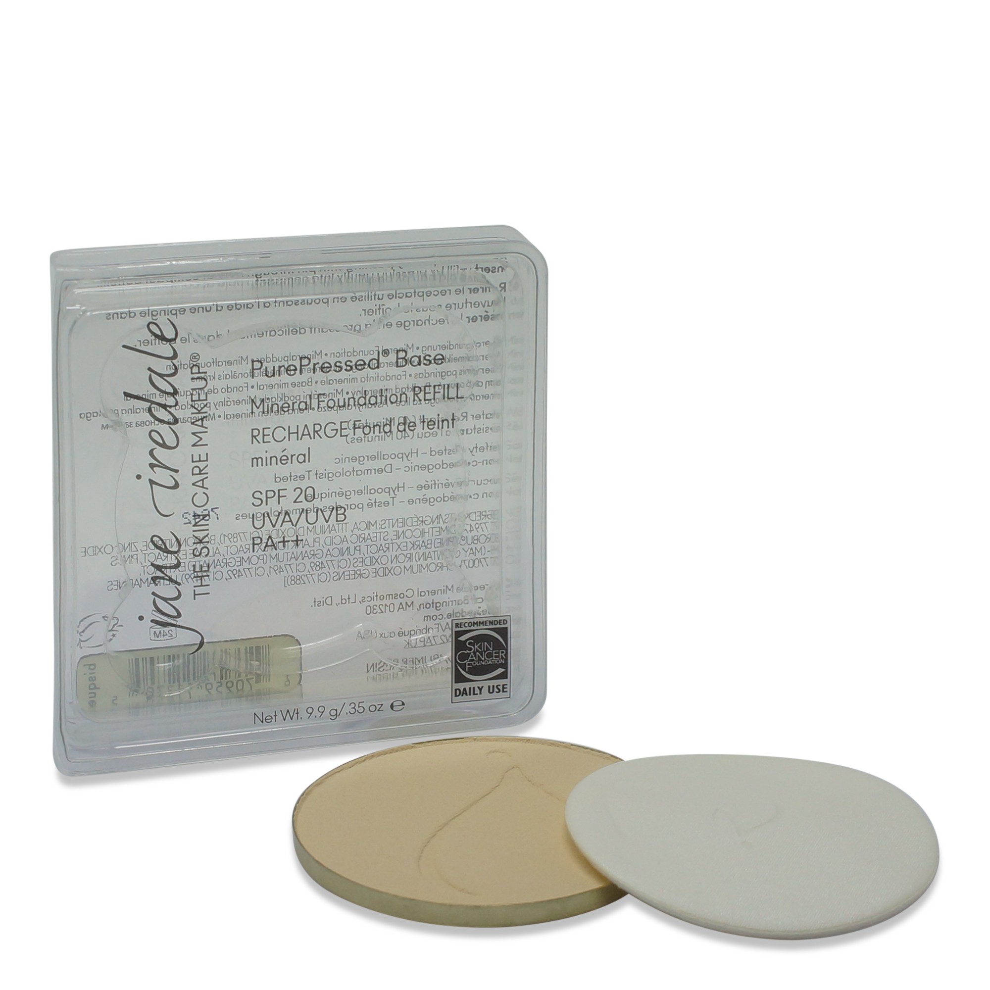 jane iredale PurePressed Base Refill Bisque 0.35 Oz