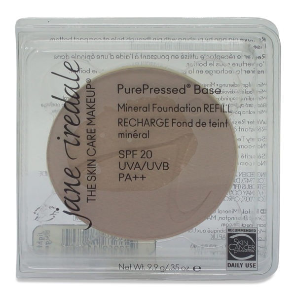 jane iredale PurePressed Base Refill Light Beige 0.35 Oz