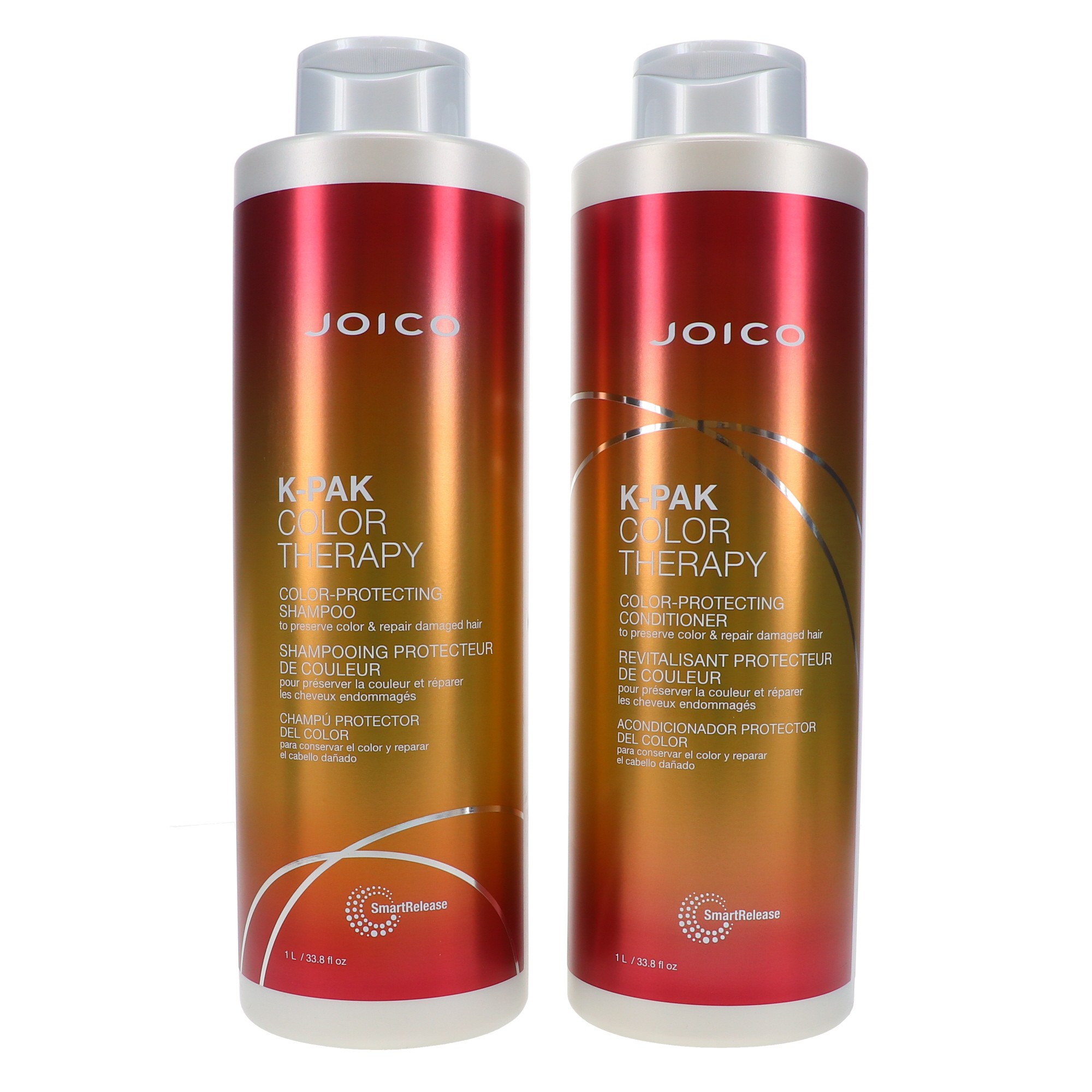 Joico K-Pak Color Therapy Shampoo and Conditioner 33.8 Oz Combo Pack