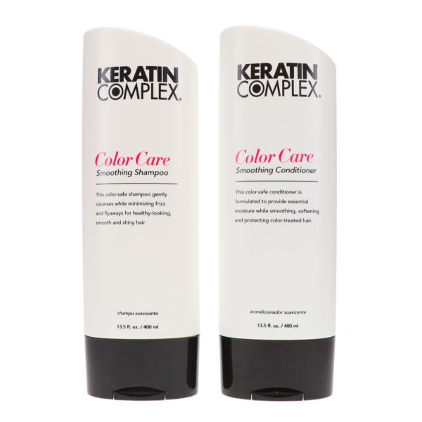 Keratin Complex Color Care Smoothing Shampoo 13.5 oz & Color Care Smoothing Conditioner 13.5 oz Combo Pack