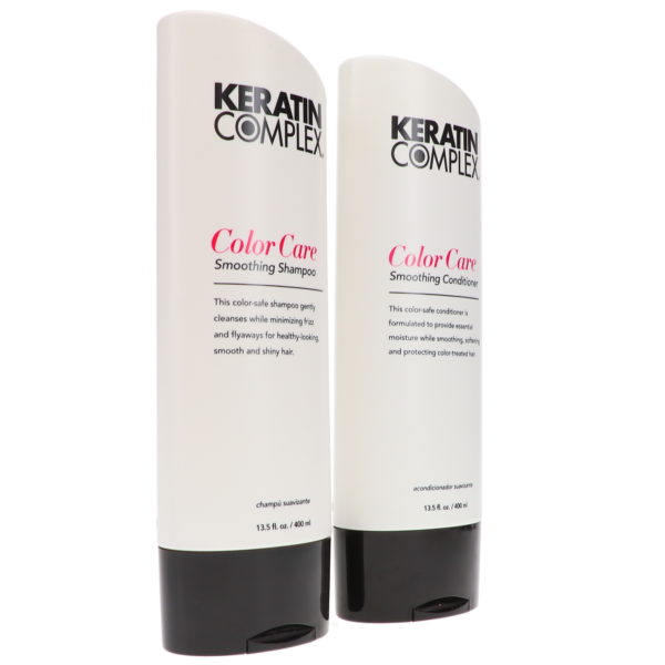 Keratin Complex Color Care Smoothing Shampoo 13.5 oz & Color Care Smoothing Conditioner 13.5 oz Combo Pack