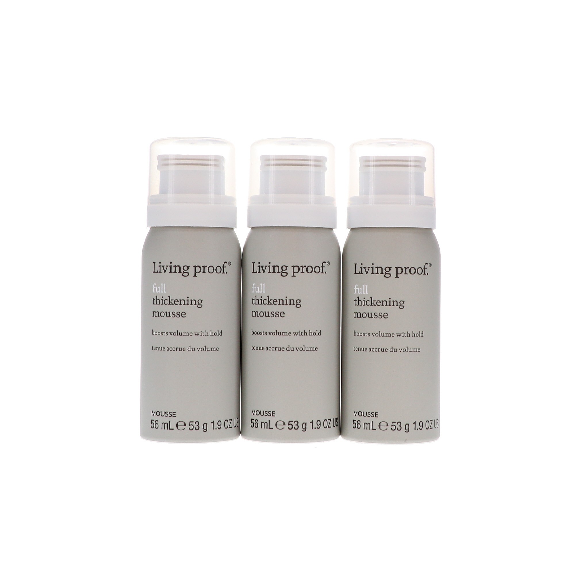 Living Proof Full Thickening Mousse Travel Size Three Pack