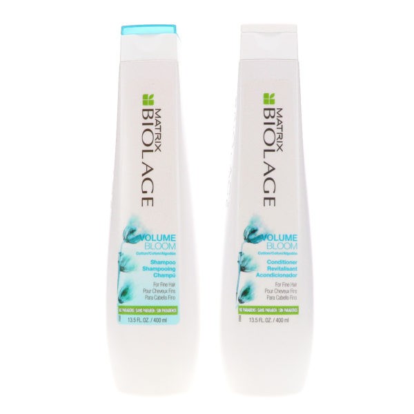 Matrix Biolage VolumeBloom Shampoo 13.5 oz & Biolage VolumeBloom Conditioner 13.5 oz Combo Pack