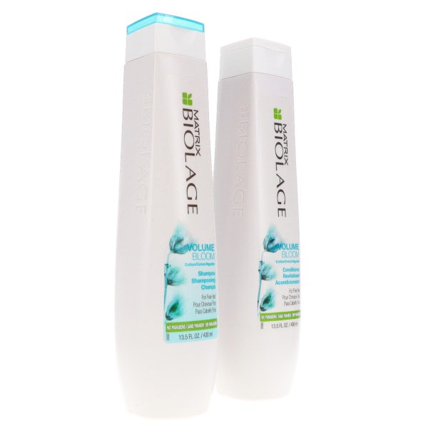 Matrix Biolage VolumeBloom Shampoo 13.5 oz & Biolage VolumeBloom Conditioner 13.5 oz Combo Pack