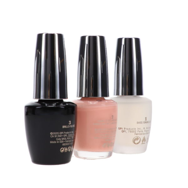 OPI Infinite Shine Bubble Bath 0.5 oz & Base Coat Prime + Gloss Top Coat Infinite Shine Duo Set Combo Pack