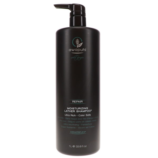 Paul Mitchell Awapuhi Wild Ginger Moisturizing Lather Shampoo 33.8 oz.
