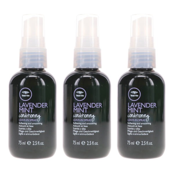 Paul Mitchell Tea Tree Lavender Mint Conditioner Spray 2.5 oz 3 Pack