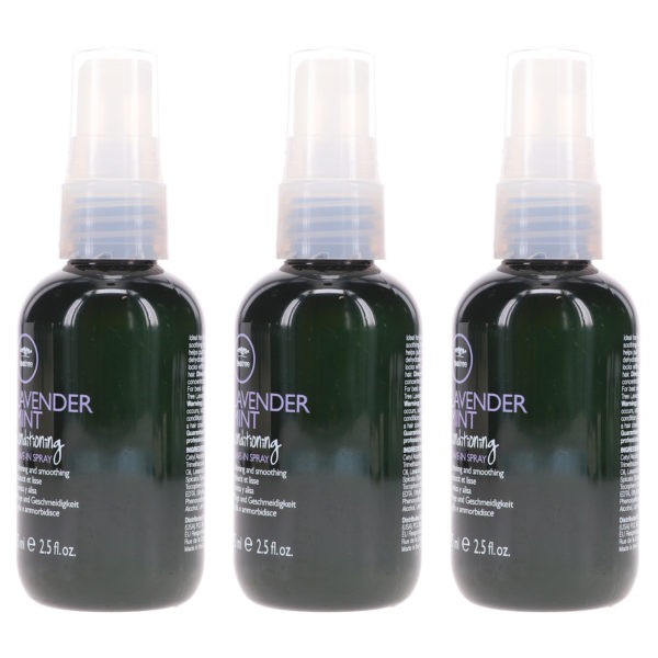 Paul Mitchell Tea Tree Lavender Mint Conditioner Spray 2.5 oz 3 Pack