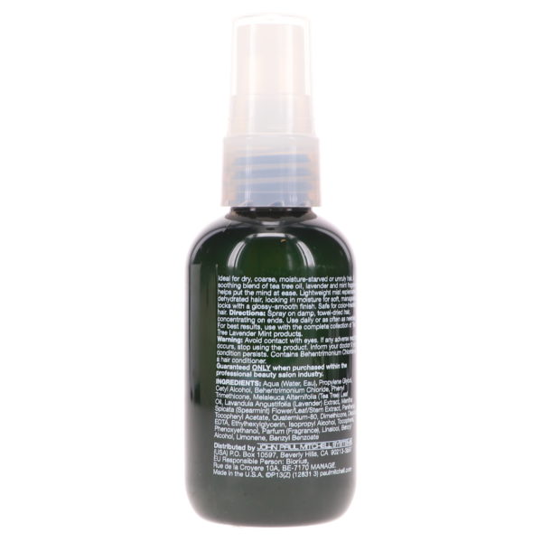 Paul Mitchell Tea Tree Lavender Mint Conditioner Spray 2.5 oz 3 Pack