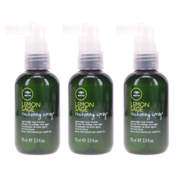 Paul Mitchell Tea Tree Lemon Sage Thickening Spray 2.5 oz 3 Pack