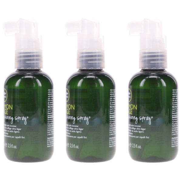 Paul Mitchell Tea Tree Lemon Sage Thickening Spray 2.5 oz 3 Pack