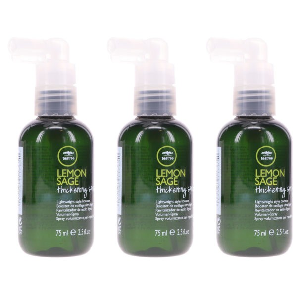 Paul Mitchell Tea Tree Lemon Sage Thickening Spray 2.5 oz 3 Pack