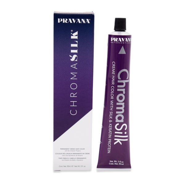 PRAVANA ChromaSilk Creme Hair Color with Silk & Keratin Protein, 7 Blonde