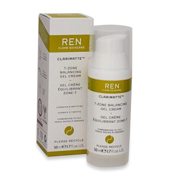 REN Skincare Clarimatte T-Zone Balancing Gel Cream 1.7 Oz