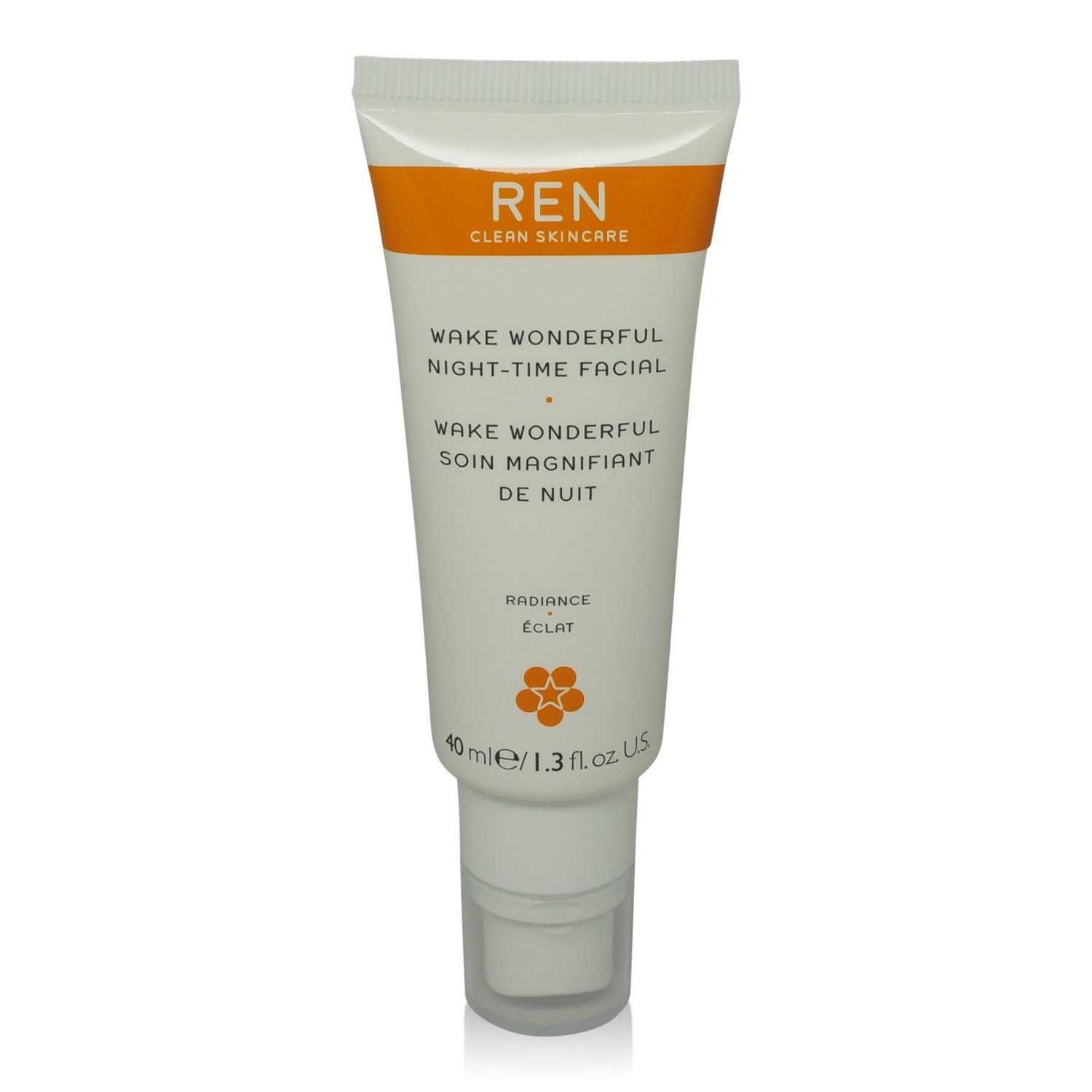 REN Skincare Wake Wonderful Night-Time Facial 1.3 Oz