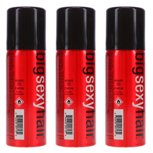 Sexy Hair Big Sexy Hair Root Pump Volumizing Spray Mousse 1.6 oz 3 Pack