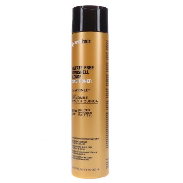Sexy Hair Blond Bombshell Blonde Sulfate Free Daily Conditioner 10.1 Oz