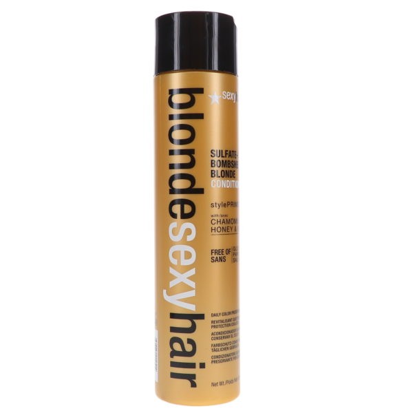 Sexy Hair Blond Bombshell Blonde Sulfate Free Daily Conditioner 10.1 Oz