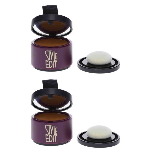 Style Edit Root Touch Up Powder Light Brown 0.13 oz 2 Pack