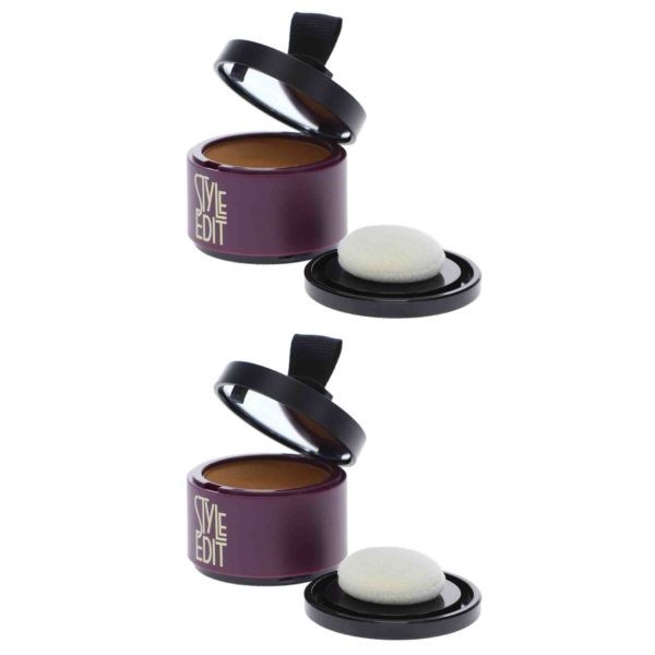 Style Edit Root Touch Up Powder Light Brown 0.13 oz 2 Pack