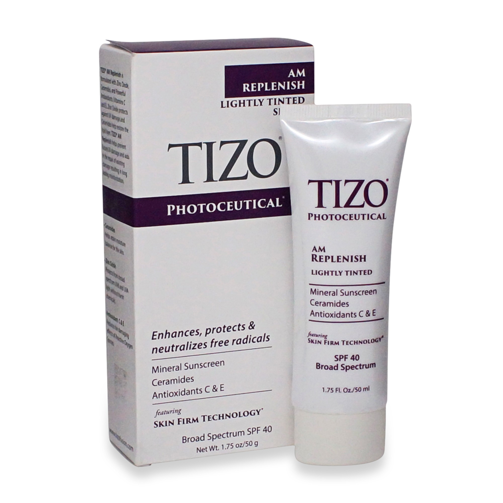 Tizo Photoceutical AM Replenish Lightly Tinted 1.75 oz. ~ Beauty Roulette