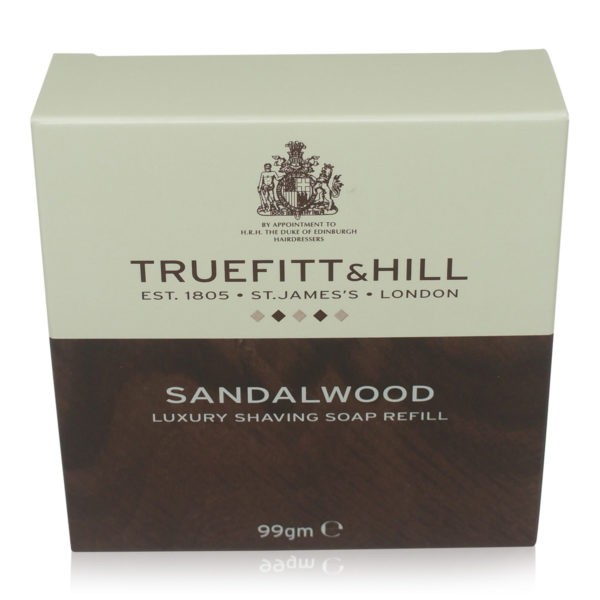 Truefitt & Hill Sandalwood Luxury Shaving Soap Refill 3.3 oz.