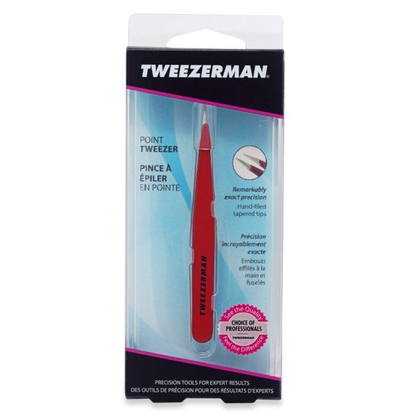 Tweezerman Point Tweezer - Signature Red