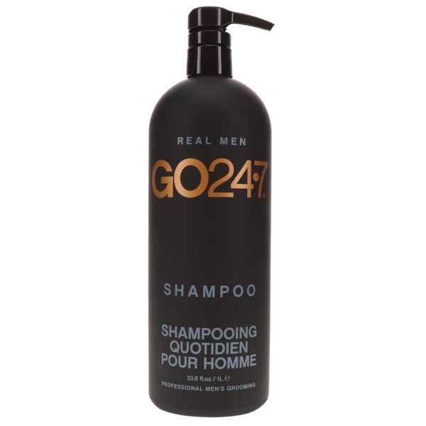 GO247 Real Men Shampoo and Conditioner 33.8 oz. Combo Pack