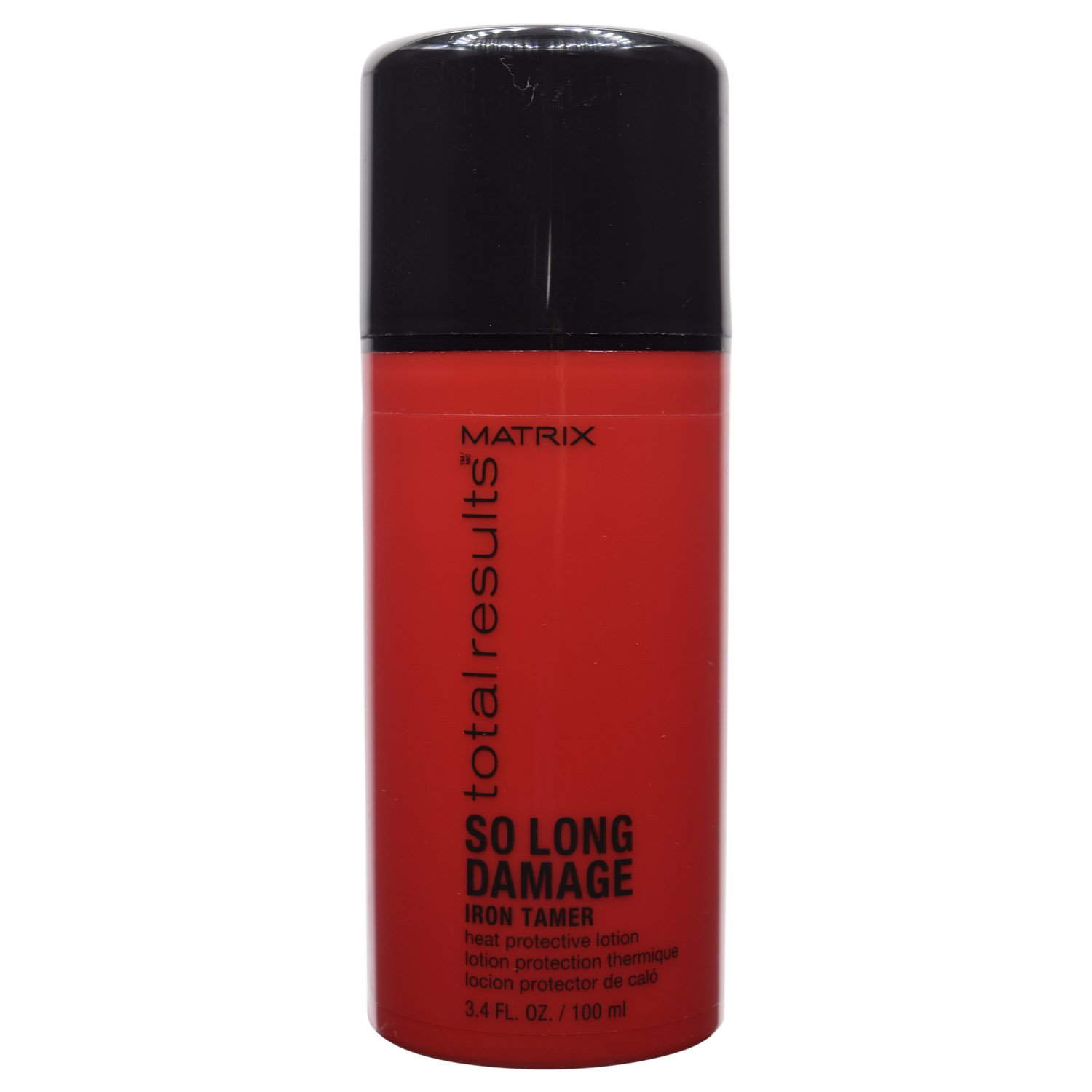 Matrix Total Results So Long Damage Iron Tamer Heat Protective Lotion 3.4 Oz