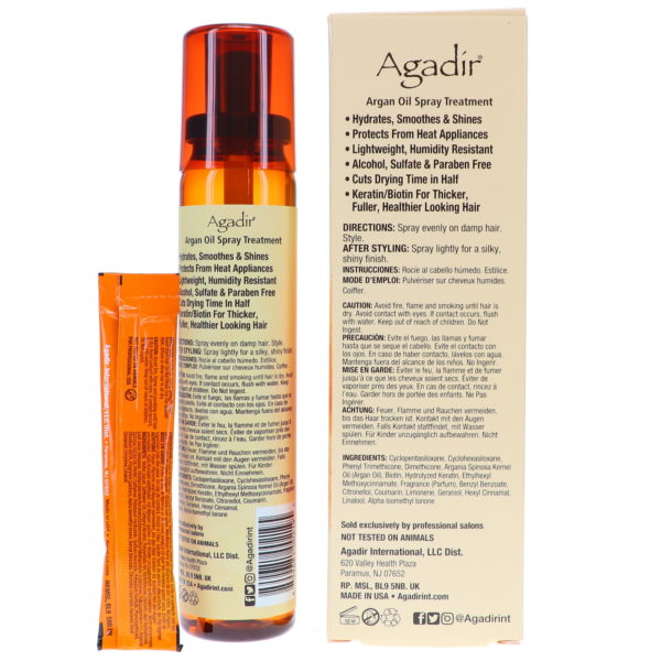 Agadir - Argan Oil Spray Treatment - 5.1 Oz