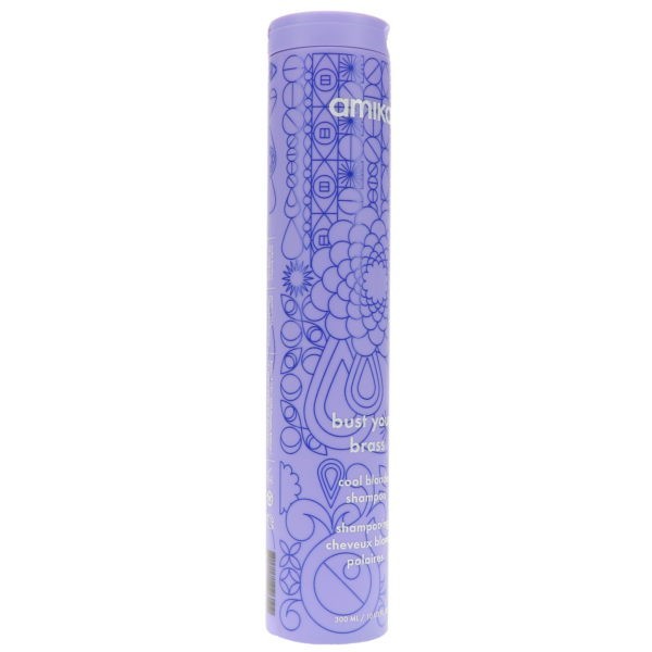 Amika Bust Your Brass Cool Blonde Shampoo, 10 oz.