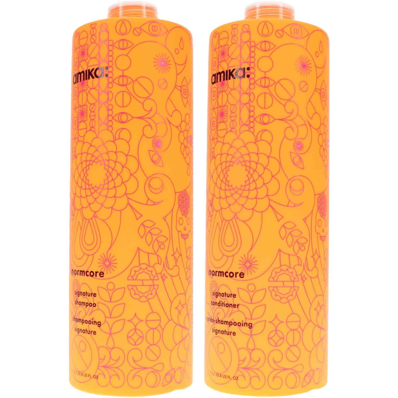 Amika Normcore Signature Shampoo 33.8 oz & Conditioner 33.8 oz Combo