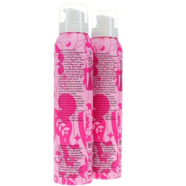 Amika Phantom Hydrating Dry Shampoo Foam, 5.3 oz. 2 Pack