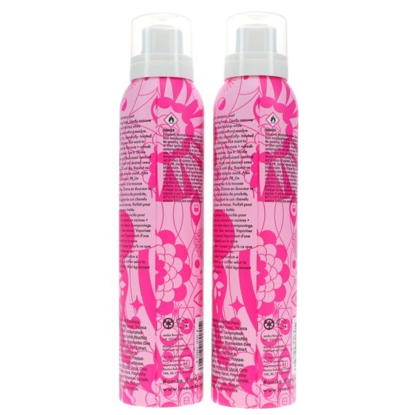 Amika Phantom Hydrating Dry Shampoo Foam, 5.3 oz. 2 Pack