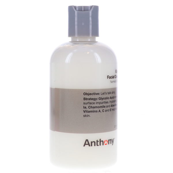 Anthony Glycolic Facial Cleanser, 8 oz.