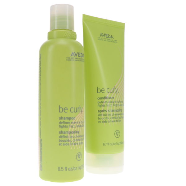 Aveda Be Curly Shampoo 8.5 oz & Be Curly Conditioner 6.7 oz Combo Pack